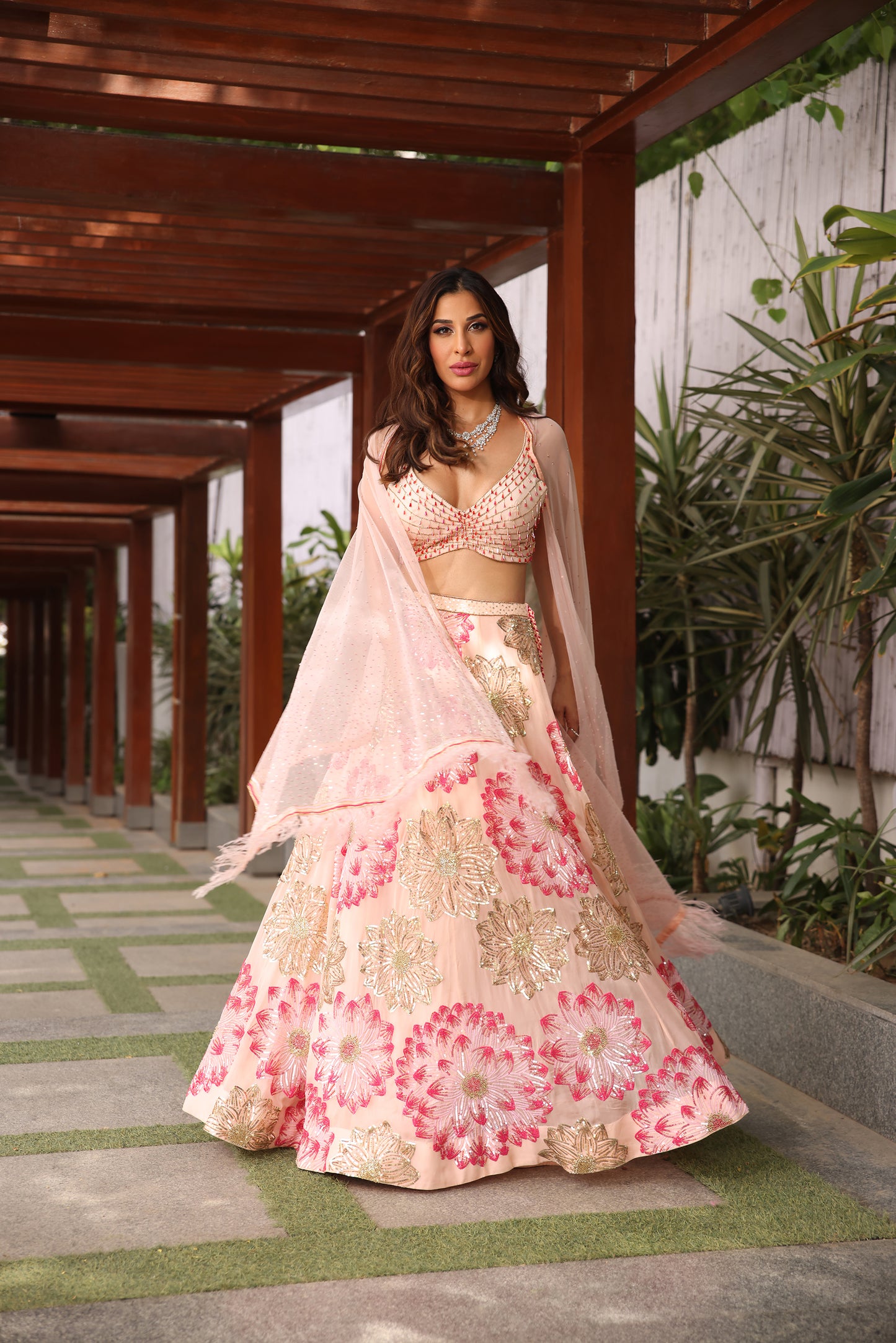 Candy Pink Lehanga