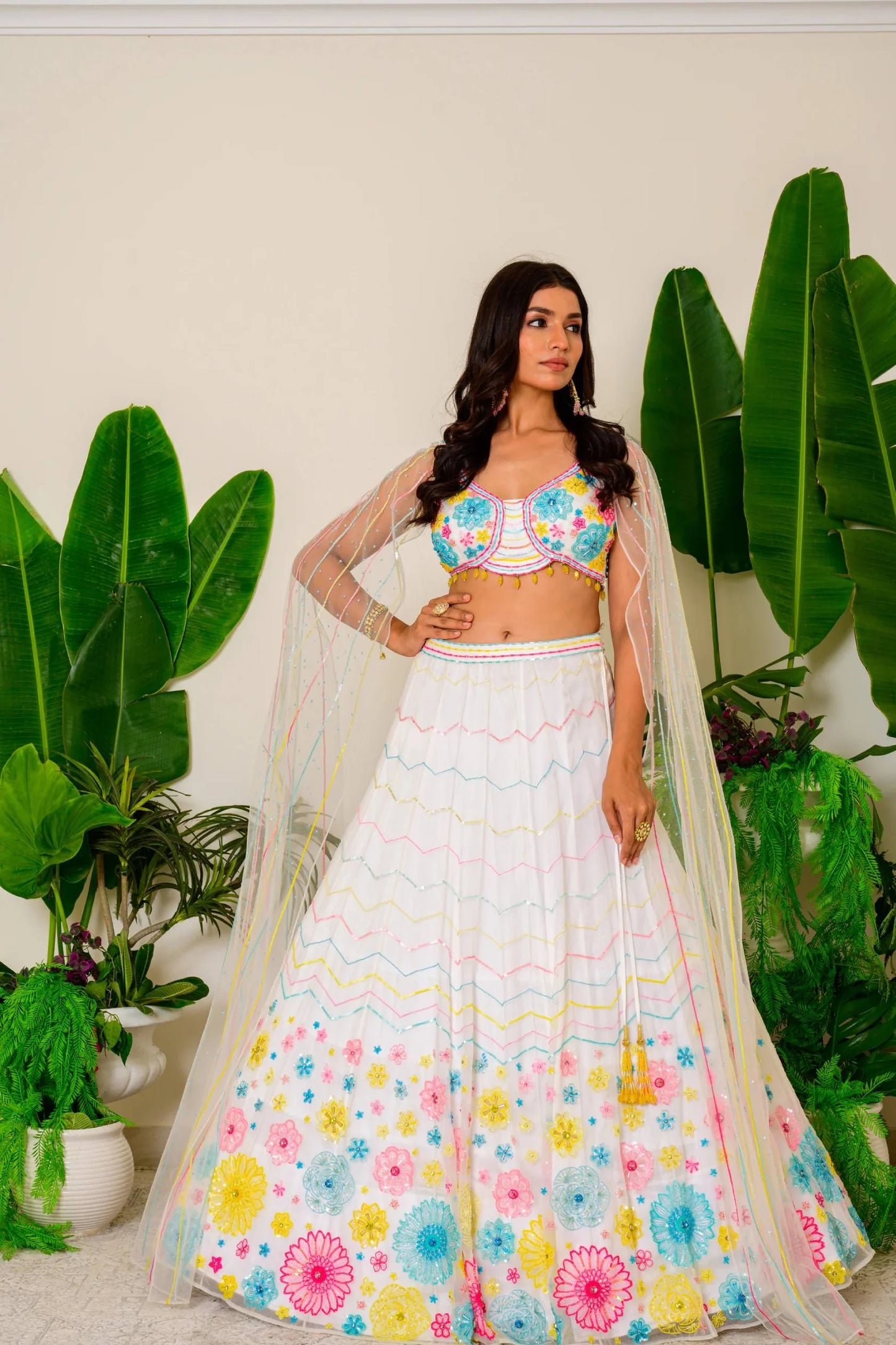 Snow White Lehenga