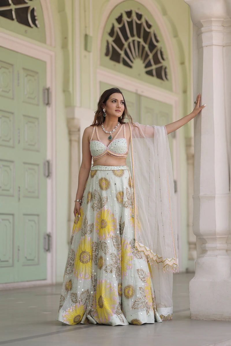 Bloom Lehenga