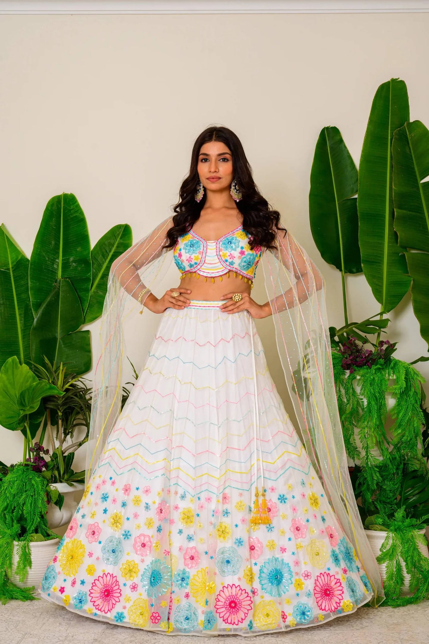 Snow White Lehenga