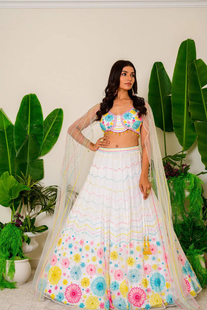 Snow White Lehenga